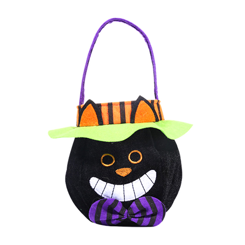 Хэллоуин Trick or Treat Bags для детей Candy Gags Большие многоразовые тыквенные сумки Tote Bags Холщовая сумка для Trick or Treating Party Favor Bags for Halloween